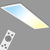 Briloner Leuchten Deckenlampe, LED Panel dimmbar,...