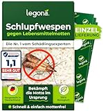 Legona® - Schlupfwespen gegen Lebensmittelmotten / 3x Trigram-Karte...
