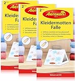 Aeroxon Kleidermottenfalle - Effektiver Mottenschutz für...
