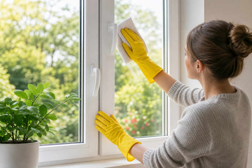 kunststoff fensterrahmen wieder schön weiß - Kunststoff-Fensterrahmen wieder schön weiß bekommen – effektive Reinigung und Pflege